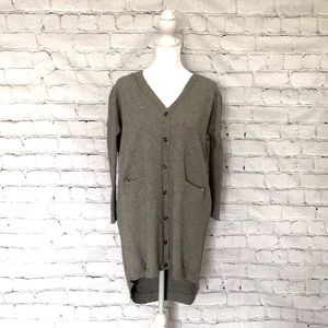Vici Collection Wishlist Cozy Grey Cardigan